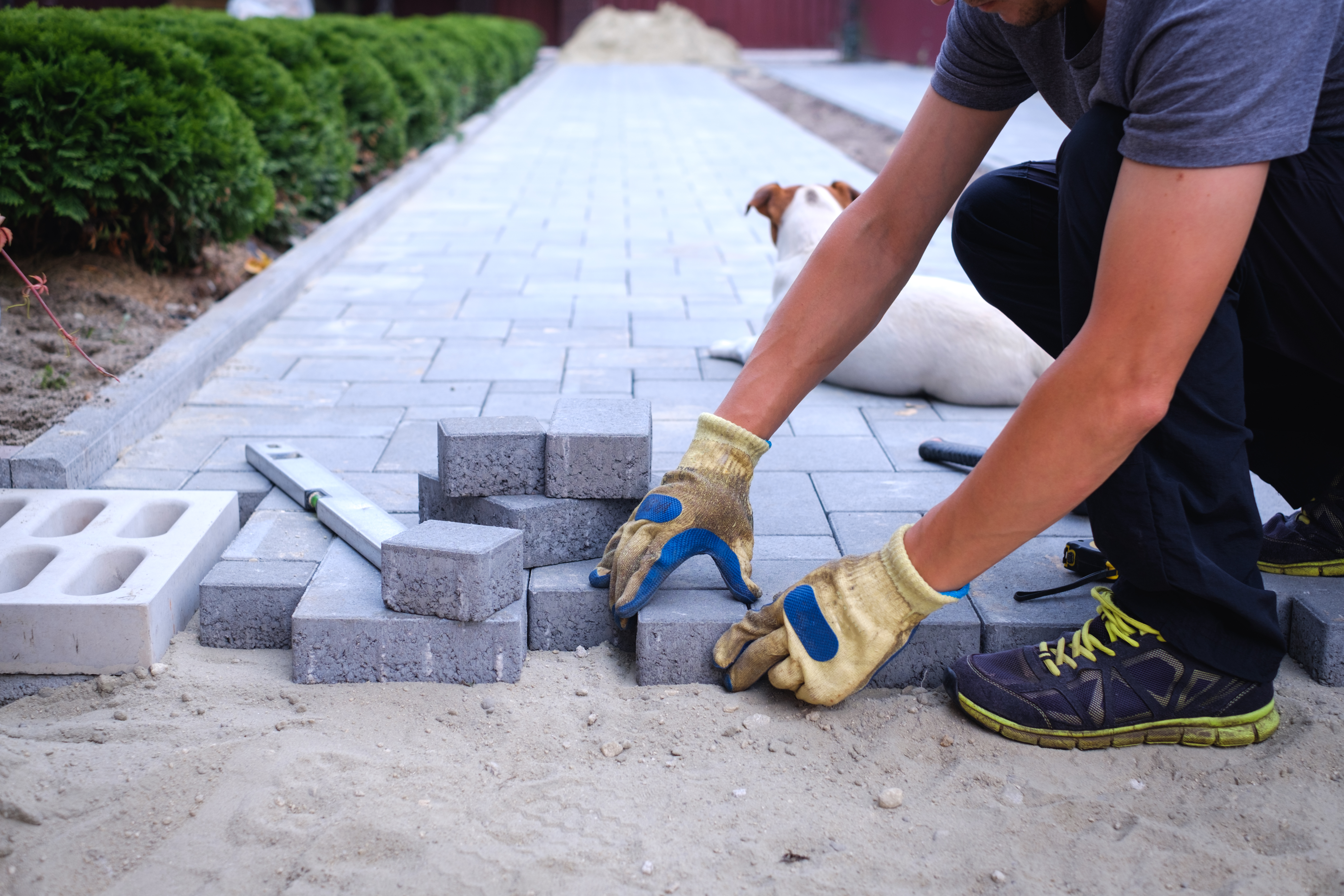 Concrete Paver Installation